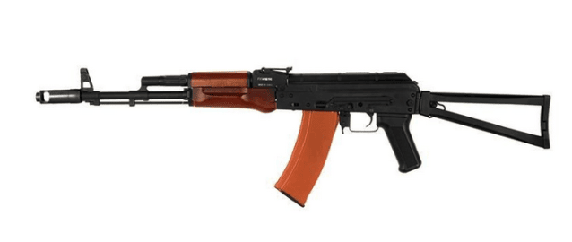 Jg ak 74s electric blowback (steel/real wood) - JG Works