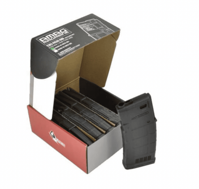 Ares M4 AMAG AEG Magazine (5pcs Box Set - 130 Rounds - Black - MAG-B-023-BK)