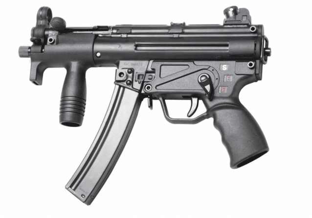 Src sr5-ka1 swat series smg blowback rifle (co2 powered - black - cob-421 tm) - SRC