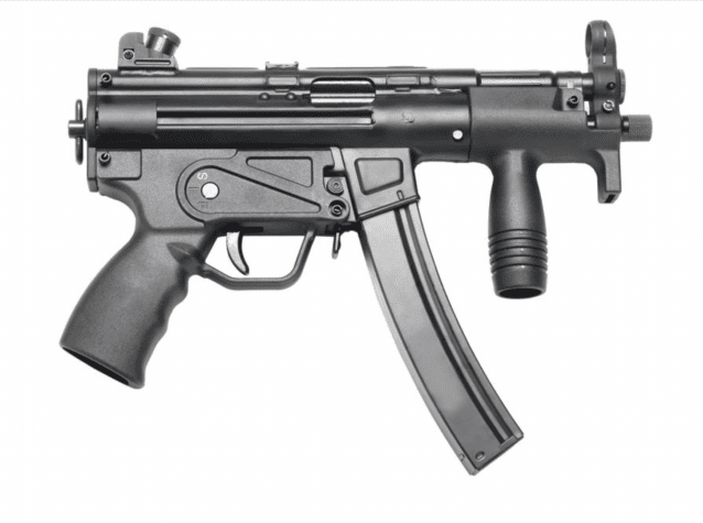 Src sr5-ka1 swat series smg blowback rifle (co2 powered - black - cob-421 tm) - SRC - view 2