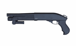 Golden Eagle m870 Tri-shot Gas Pump Action Shotgun (short - black - m8876 - v2)