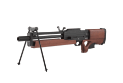 Ares wa2000 spring powered sniper rifle (real wood - bipod - sr-018)
