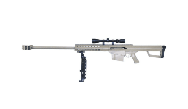 Galaxy - m82a1 bolt action sniper rifle with scope and bipod (tan - g31cd) - New Airsoft Products