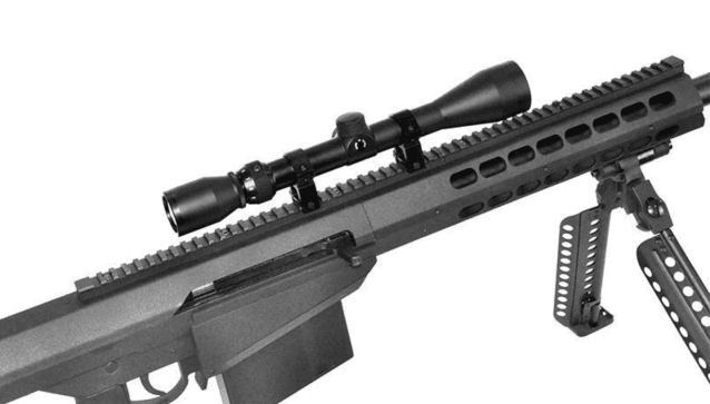 Galaxy - m82a1 bolt action spring sniper rifle with scope and bipod black - New Airsoft Products - view 8