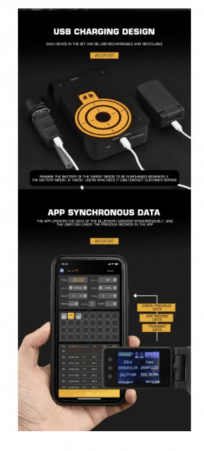 Wosport synchronized complete target set - Airsoft Targets - view 2