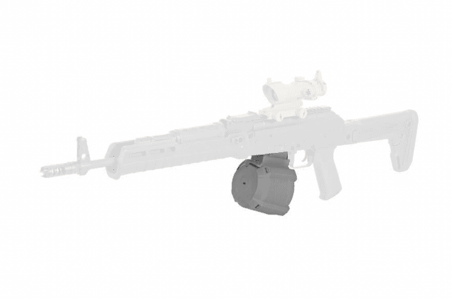 Battleaxe ak electric drum magazine (sound control - black) - New Airsoft Products - view 4