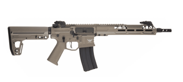 Double eagle x aeroknox m4 10.5" aeg rifle with falcon efcs (m916g - tan) - New Airsoft Products - view 2