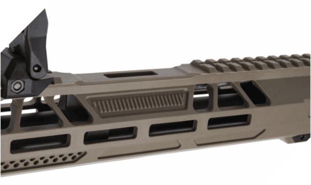 Double eagle x aeroknox m4 10.5" aeg rifle with falcon efcs (m916g - tan) - New Airsoft Products - view 3