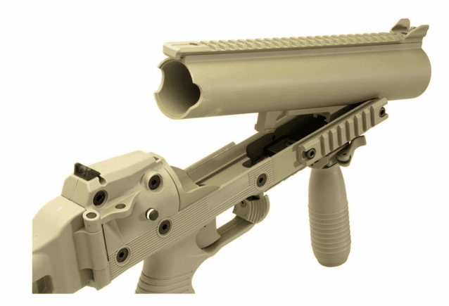 Ares stand alone 40mm gas grenade launcher (gl-07- tan) - Airsoft Grenade Launchers - view 4