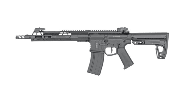 Double eagle x aeroknox m4 10.5" aeg rifle with falcon efcs (m916g black) - New Airsoft Products