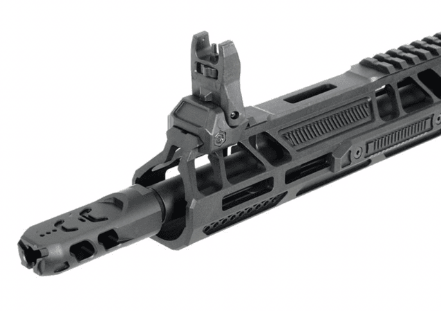 Double eagle x aeroknox m4 10.5" aeg rifle with falcon efcs (m916g black) - New Airsoft Products - view 3