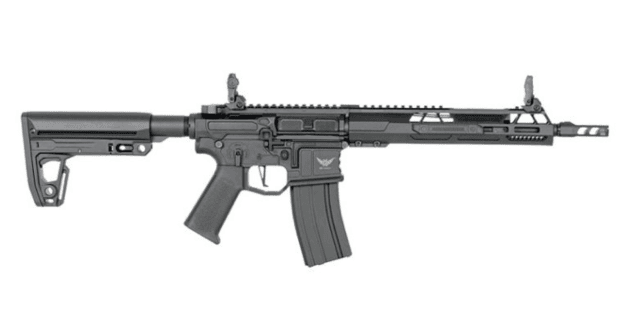 Double eagle x aeroknox m4 10.5" aeg rifle with falcon efcs (m916g black) - New Airsoft Products - view 6