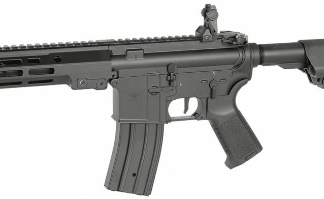 Double eagle m908b m-lok m4 with falcon fire control system (black m908b) - New Airsoft Products - view 5