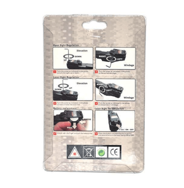 Fma 17 series rear sight (replacement) laser mount (f5014) - New Airsoft Products - view 3
