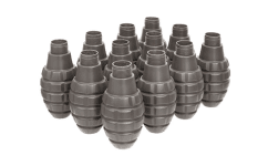 Hakkotsu replacement shells set for thunder b sonic grenade (pineapple - tb-s-01)