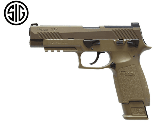 Sig sauer proforce m17 gas blow back pistol - tan - All Airsoft Gas Pistols - view 2