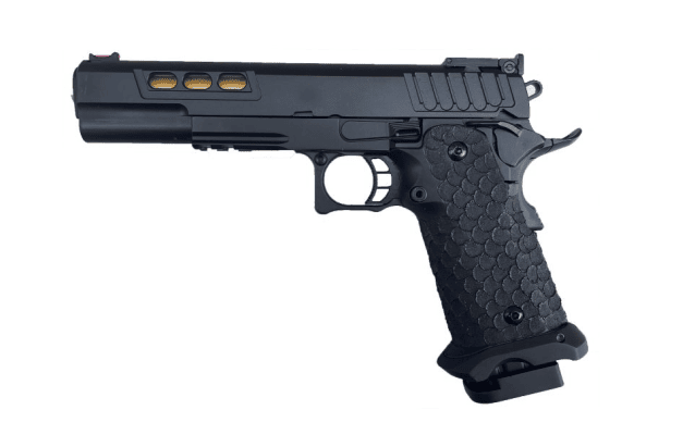 Army hi-capa 5.1 gas blowback pistol (r608 - black) - Airsoft 1911 Pistols - view 2