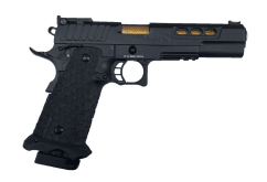 Army hi-capa 5.1 gas blowback pistol (r608 - black)