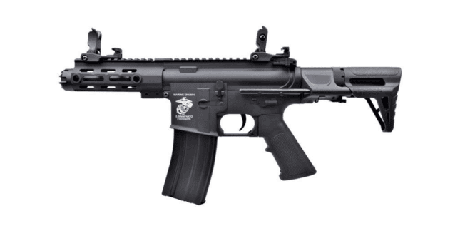 D|boys m4 pdw ronin aeg (full metal - black) - All AEG Airsoft Rifles