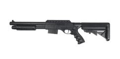Vigor m870 custom tactical pump action shotgun (ris - black - m4 stock long)