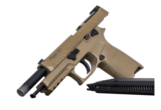 Sig sauer proforce m17 gas blow back pistol - tan - All Airsoft Gas Pistols - view 5