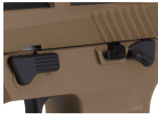Sig sauer proforce m17 gas blow back pistol - tan - All Airsoft Gas Pistols - view 4