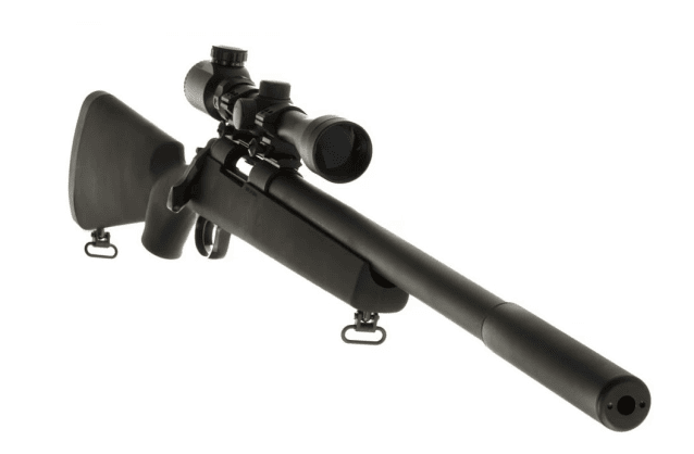 JG VSR BAR10 G Spec Sniper Rifle with Silencer and Hunter Scope (JG367S) - JG Works - view 3