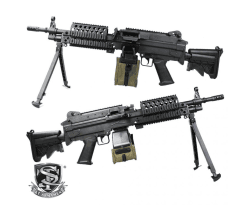 S&t mk46 sports line aeg with drum magazine