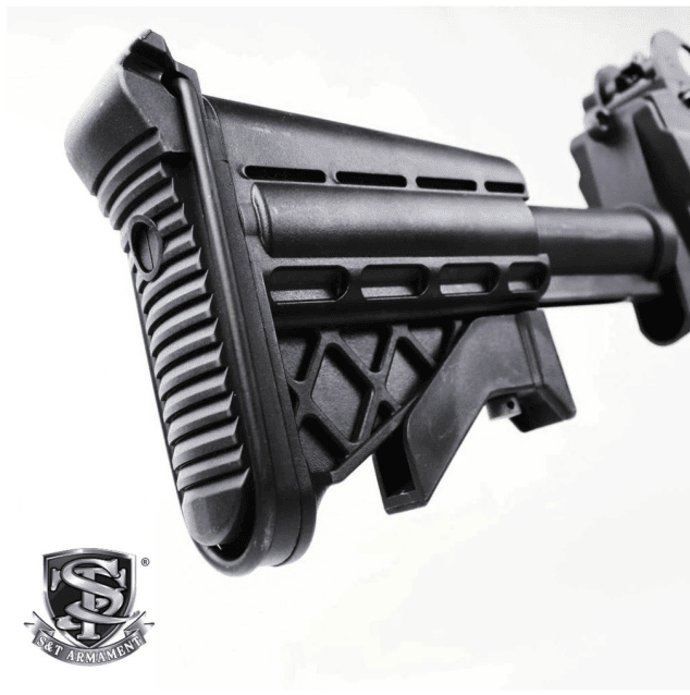 S&t mk46 sports line aeg with drum magazine - Airsoft Support Rifles - view 2