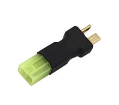 Deans male to mini tamiya battery female adapter (no wires)