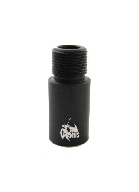 Mantis 1" 14mm barrel extension ccw for airsoft rifle black - New Airsoft Products