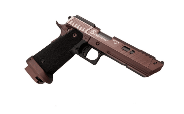 Jag precision x taran tactical international licensed jw4 - sand viper gbbp (r615 bronze) Pistol Dark - Airsoft Hi Capa Pistols - view 4