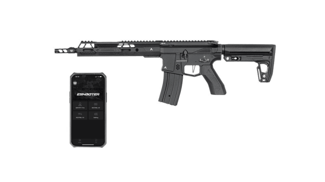 Double eagle x aeroknox m4 with wireless etu (metal - m920a - black) - New Airsoft Products