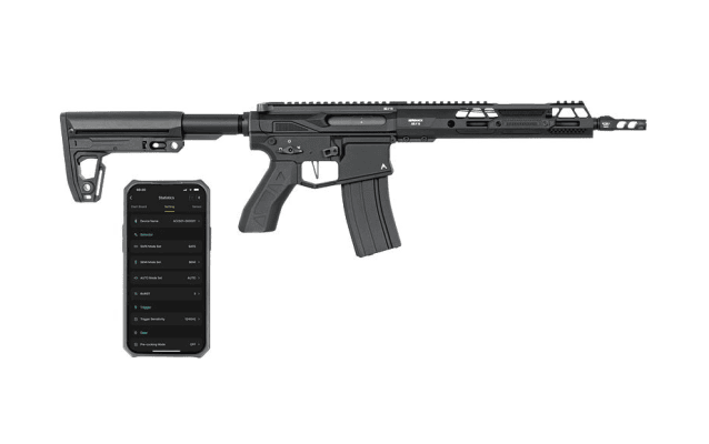 Double eagle x aeroknox m4 with wireless etu (metal - m920a - black) - New Airsoft Products - view 2