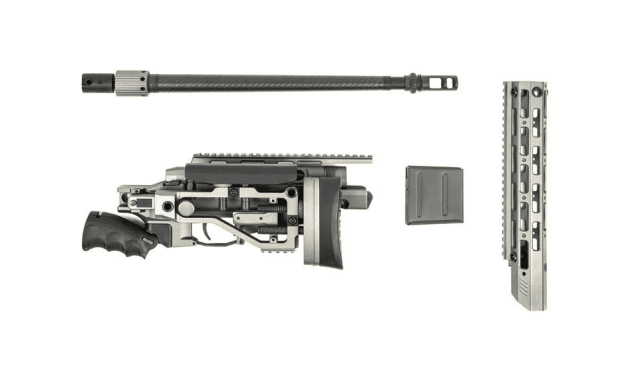 Ares msr303 sniper rifle with case (spring powered - msr-021 - titanium grey) - Ares Airsoft - view 3