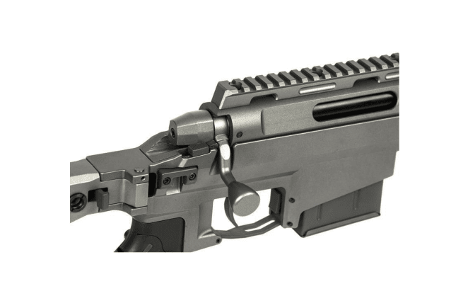 Ares msr303 sniper rifle with case (spring powered - msr-021 - titanium grey) - Ares Airsoft - view 5