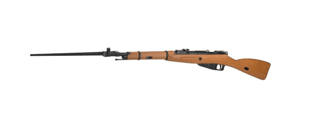 Win gun mosin-nagant m44 overlord sniper rifle (co2 powered - faux wood - bayonet included) - New Airsoft Products - view 2