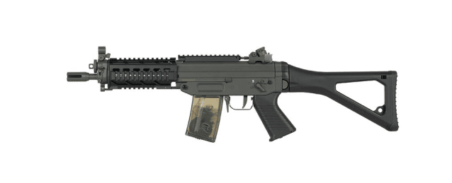 Jg 555 aeg rifle metal ris in black 082-ii - JG Works