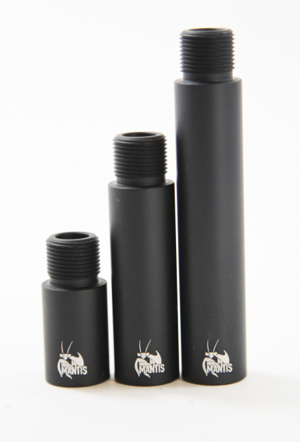 Mantis 1" 14mm barrel extension ccw for airsoft rifle black - New Airsoft Products - view 2