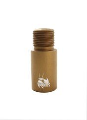 Mantis 1" 14mm barrel extension ccw for airsoft rifle tan