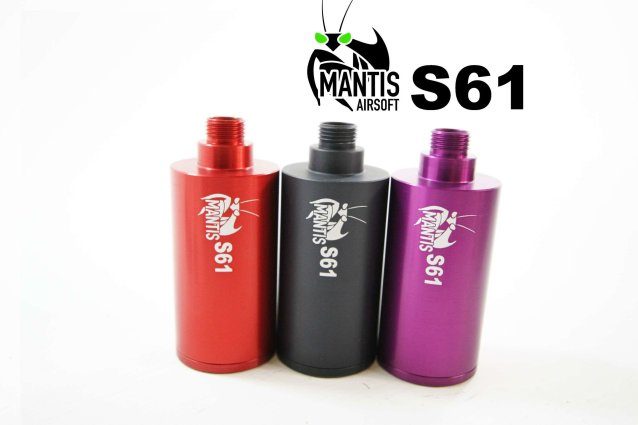 Mantis s61 11mm suppressor foam filled red - Airsoft Clearance Items - view 6