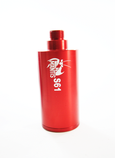 Mantis s61 11mm suppressor foam filled red - Airsoft Clearance Items