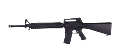 Golden eagle m16a4 ris gas blowback rifle metal - black - mc6620m