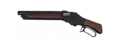 Golden eagle m1887 short gas shell ejecting shot gun (real wood - 8701 - black)