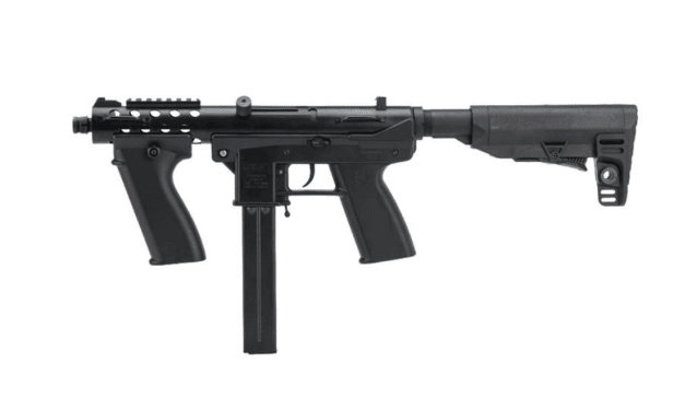 Echo1 general assault tool x (gat) aeg sub machine gun (black / gatx - jp129) - New Airsoft Products