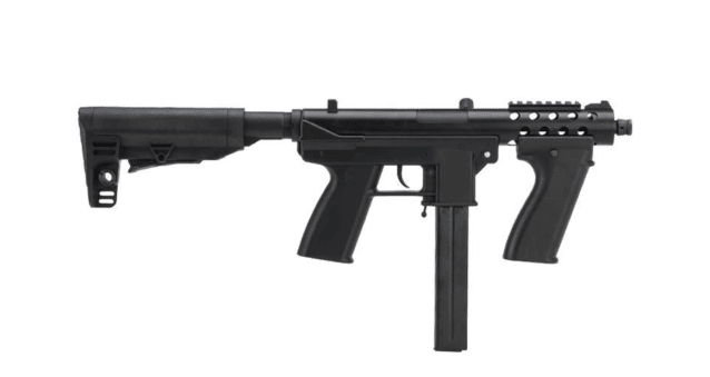 Echo1 general assault tool x (gat) aeg sub machine gun (black / gatx - jp129) - New Airsoft Products - view 2