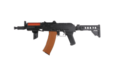 Realistic double bell aks-74u airsoft gun (016-1)