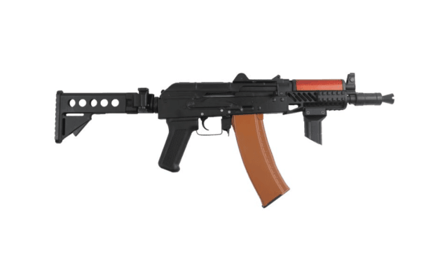 Realistic double bell aks-74u airsoft gun (016-1) - New Airsoft Products - view 2