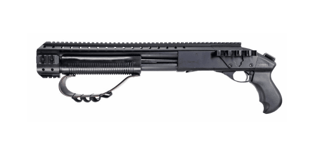APS CAM 870 MKIII Bulldog Gas Shotgun Black Metal and Polymer - New Airsoft Products