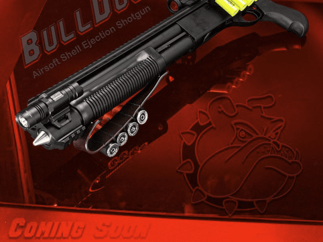 APS CAM 870 MKIII Bulldog Gas Shotgun Black Metal and Polymer - New Airsoft Products - view 2